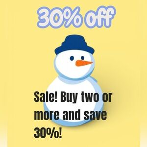 Limited time only! Bundle 2 or more items from closet an get 30% off!